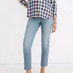 Madewell Maternity Over-the-Belly Perfect Vintage Jeans in Banner Wash Size 25